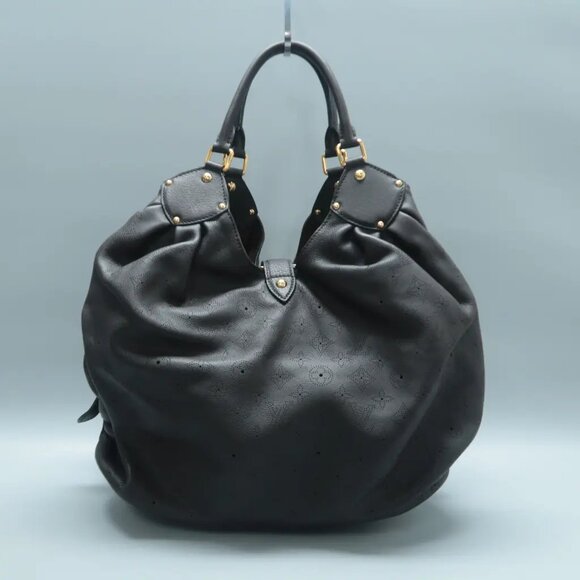 100% Authentic Louis Vuitton Mahina Lunar Brown Monogram Leather Tote 719-12524 - Picture 2 of 12